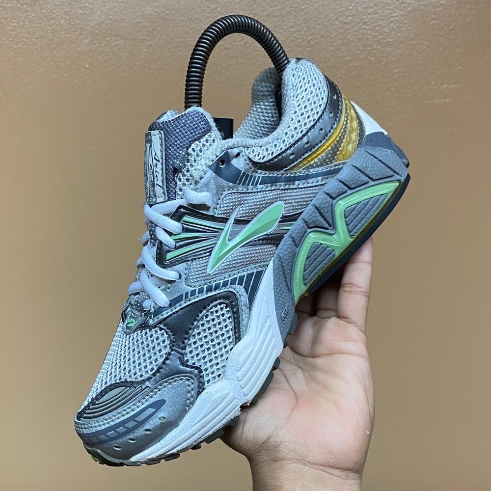Vintage Brooks Ariel 11 Women’s Running Sneakers “Gray Mint Green White” Sz 6.5 - Picture 7 of 17